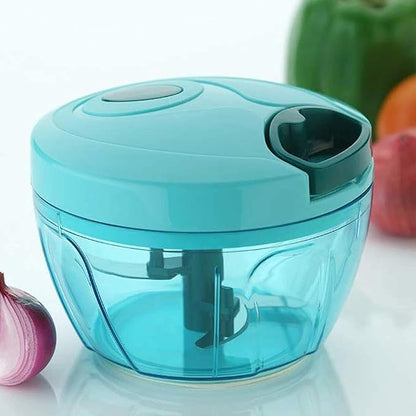 Vegetable Chopper – 3-Blade Multi-Chopper for Kitchen (500ml Capacity
