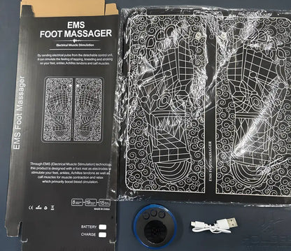 Foot Massage Pain Reliever, Wireless Electric Ems Massage Machine