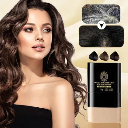 Instant Hair Dye Stick with Built-in Comb – Grey Hair Touch-Up Solution
